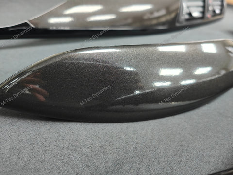 BMW F33 CONVERTIBLE INTERIOR TRIM SET - METALLIC BLACK / BLACK ACCENT