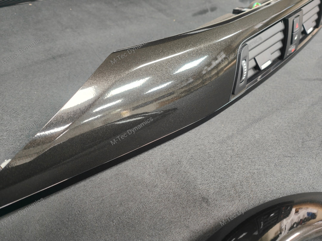 BMW F33 CONVERTIBLE INTERIOR TRIM SET - METALLIC BLACK / BLACK ACCENT