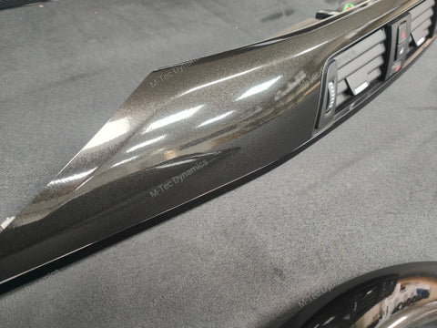 BMW F33 CONVERTIBLE INTERIOR TRIM SET - METALLIC BLACK / BLACK ACCENT