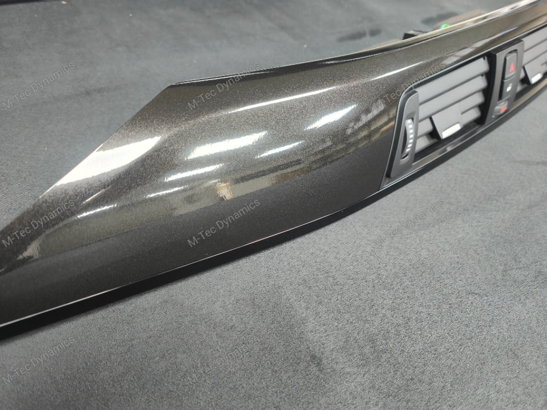 BMW F33 CONVERTIBLE INTERIOR TRIM SET - METALLIC BLACK / BLACK ACCENT