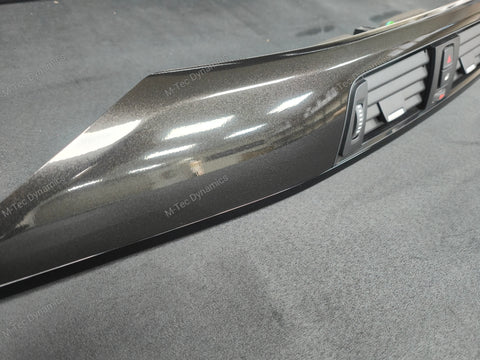 BMW F33 CONVERTIBLE INTERIOR TRIM SET - METALLIC BLACK / BLACK ACCENT