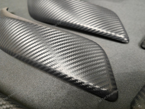 BMW F20 INTERIOR TRIM SET - 3D CARBON / ALCANTARA / BLUE ACCENT