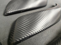BMW F20 INTERIOR TRIM SET - 3D CARBON / ALCANTARA / BLUE ACCENT