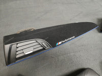 BMW F20 INTERIOR TRIM SET - 3D CARBON / ALCANTARA / BLUE ACCENT