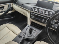 WRAPPING SERVICE - BMW F3X INTERIOR TRIM SET - 3D CARBON / SILVER ACCENT (F30 F31 F32 F33 F36)