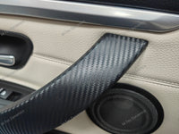 WRAPPING SERVICE - BMW F3X INTERIOR TRIM SET - 3D CARBON / SILVER ACCENT (F30 F31 F32 F33 F36)