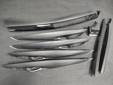 BMW X5 F15 INTERIOR TRIM SET - 3D BLACK CARBON
