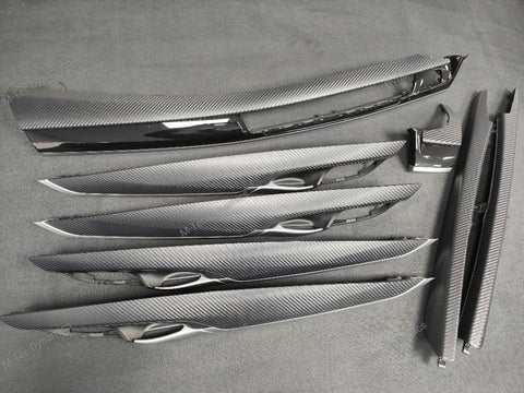 BMW X5 F15 INTERIOR TRIM SET - 3D BLACK CARBON
