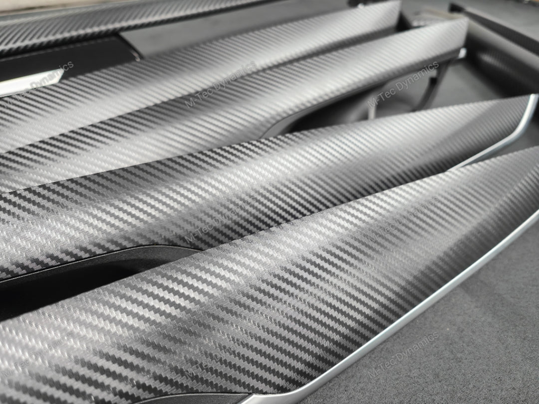 BMW X5 F15 INTERIOR TRIM SET - 3D BLACK CARBON