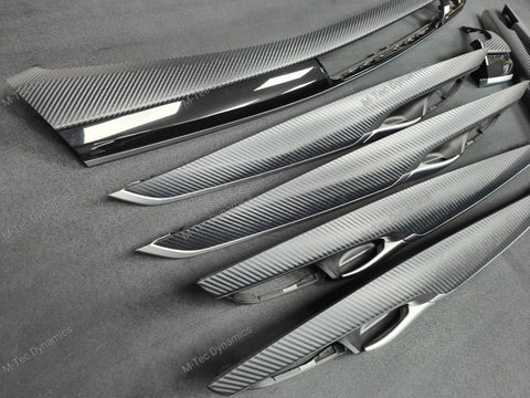 BMW X5 F15 INTERIOR TRIM SET - 3D BLACK CARBON