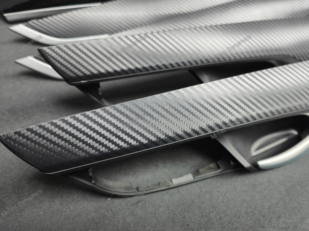 BMW X5 F15 INTERIOR TRIM SET - 3D BLACK CARBON