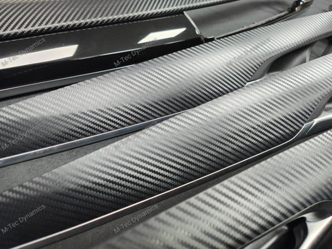 BMW X5 F15 INTERIOR TRIM SET - 3D BLACK CARBON