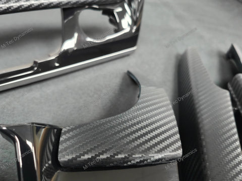 BMW X5 F15 INTERIOR TRIM SET - 3D BLACK CARBON