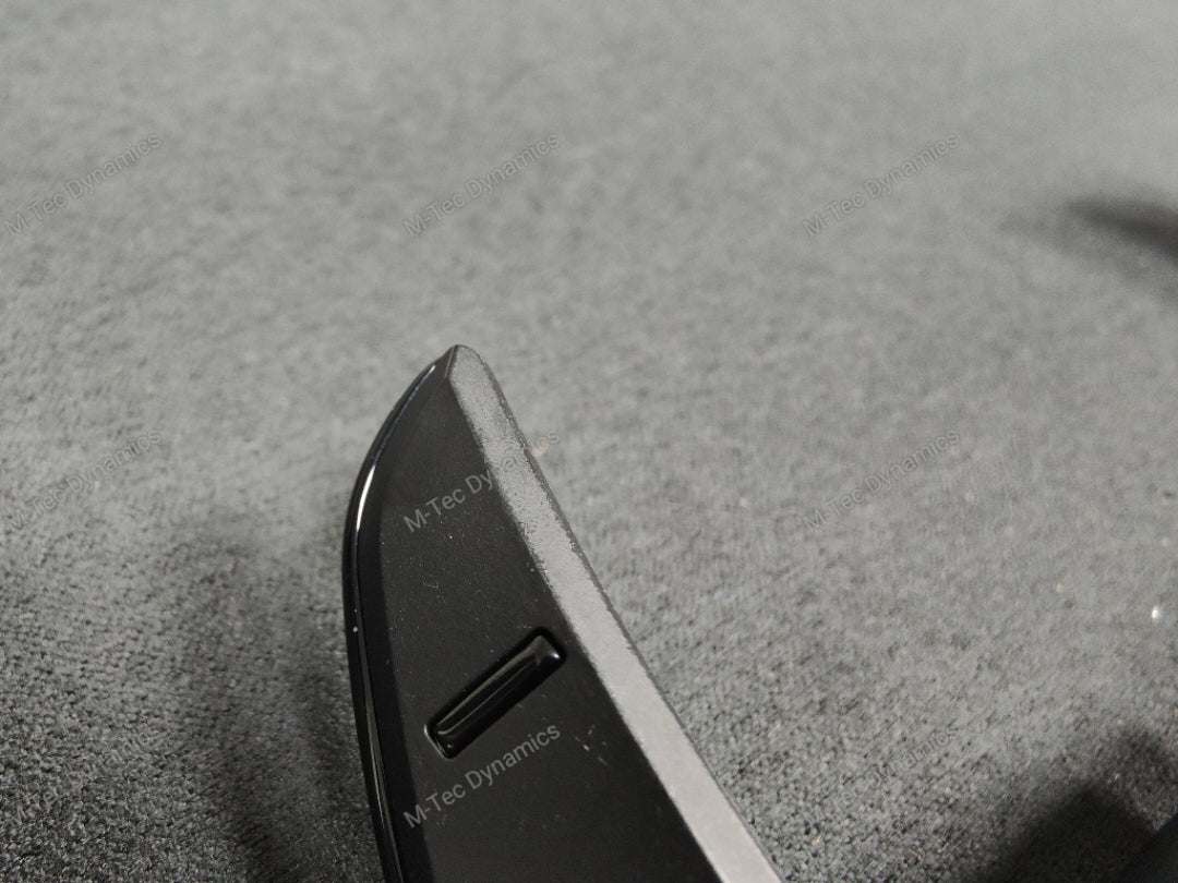 BMW F-SERIES ///M STEERING WHEEL PADDLE SHIFTERS - GLOSS BLACK - (F80 M3 F82 M4 M2 F30 F20 ETC)