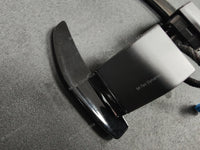 BMW F-SERIES ///M STEERING WHEEL PADDLE SHIFTERS - GLOSS BLACK - (F80 M3 F82 M4 M2 F30 F20 ETC)