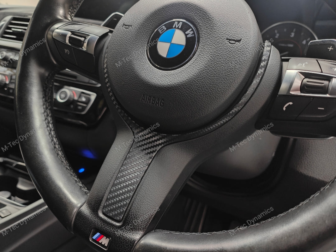 WRAPPING SERVICE - BMW F3X INTERIOR TRIM SET - 3D CARBON / ALCANTARA / SILVER ACCENT - (F30 F31 F32 F33 F36)