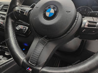 WRAPPING SERVICE - BMW F3X INTERIOR TRIM SET - 3D CARBON / ALCANTARA / SILVER ACCENT - (F30 F31 F32 F33 F36)