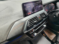 BMW G01 X3 / G02 X4 INTERIOR TRIM SET WRAPPING SERVICE - 3D MATT CARBON