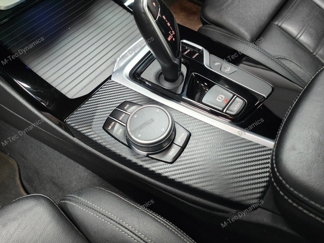 BMW G01 X3 / G02 X4 INTERIOR TRIM SET WRAPPING SERVICE - 3D MATT CARBON