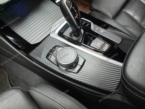BMW G01 X3 / G02 X4 INTERIOR TRIM SET WRAPPING SERVICE - 3D MATT CARBON