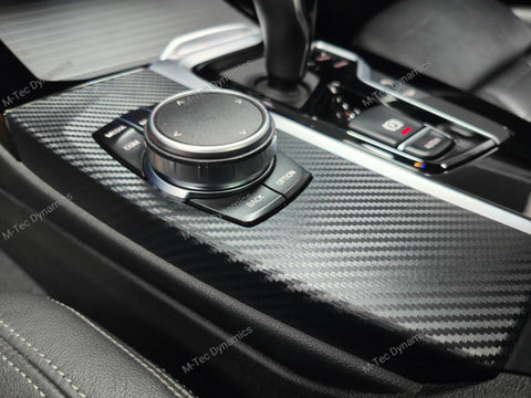 BMW G01 X3 / G02 X4 INTERIOR TRIM SET WRAPPING SERVICE - 3D MATT CARBON