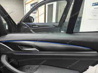 BMW G01 X3 / G02 X4 INTERIOR TRIM SET WRAPPING SERVICE - 3D MATT CARBON