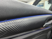BMW G01 X3 / G02 X4 INTERIOR TRIM SET WRAPPING SERVICE - 3D MATT CARBON
