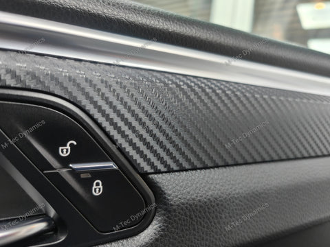 PORSCHE MACAN - INTERIOR TRIM SET WRAPPING SERVICE - 3D CARBON