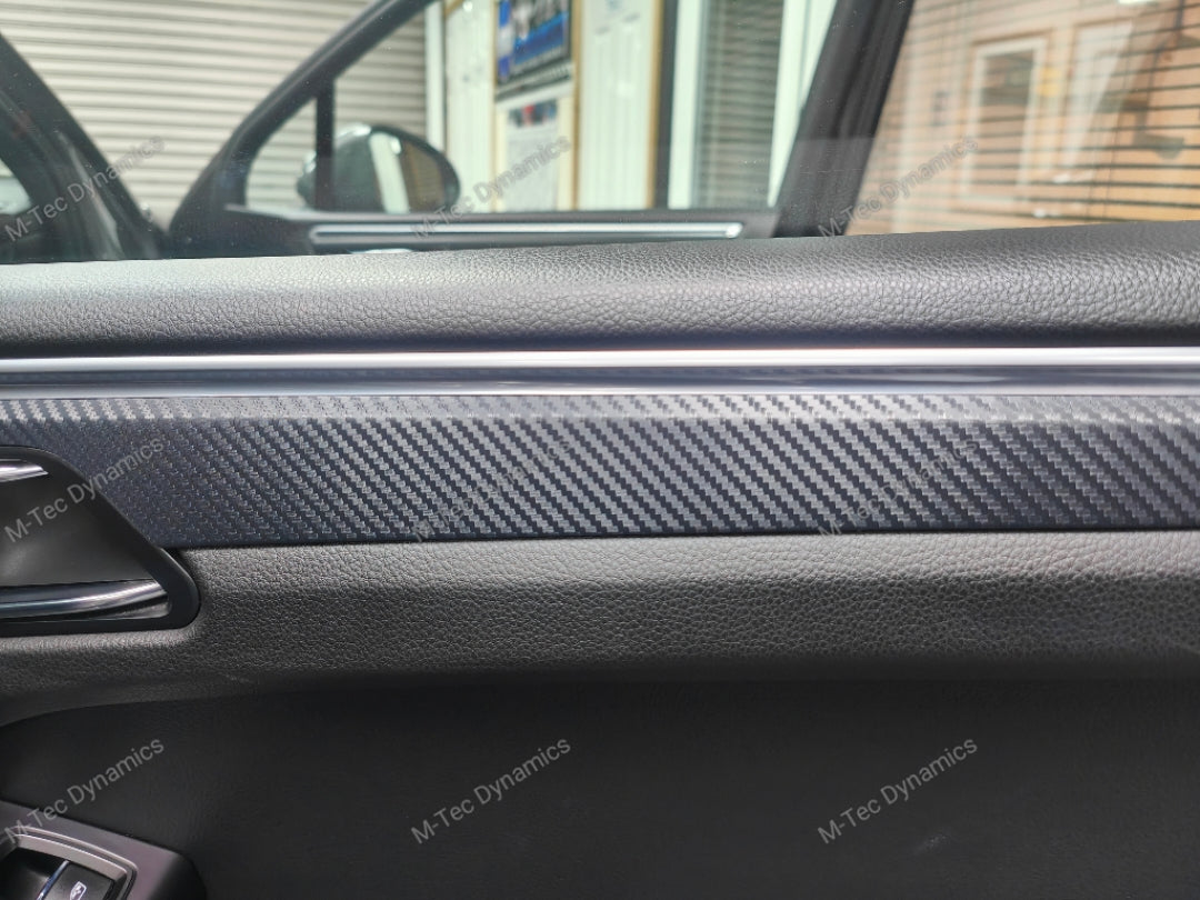 PORSCHE MACAN - INTERIOR TRIM SET WRAPPING SERVICE - 3D CARBON