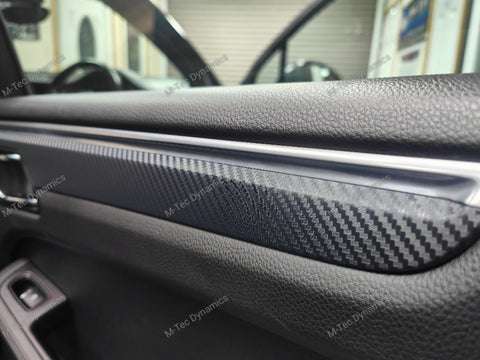 PORSCHE MACAN - INTERIOR TRIM SET WRAPPING SERVICE - 3D CARBON