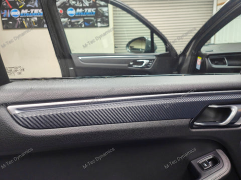 PORSCHE MACAN - INTERIOR TRIM SET WRAPPING SERVICE - 3D CARBON