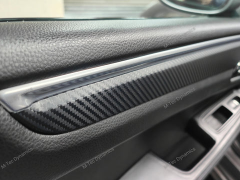 PORSCHE MACAN - INTERIOR TRIM SET WRAPPING SERVICE - 3D CARBON