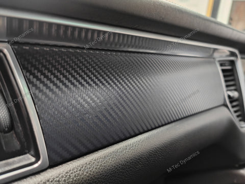 PORSCHE MACAN - INTERIOR TRIM SET WRAPPING SERVICE - 3D CARBON