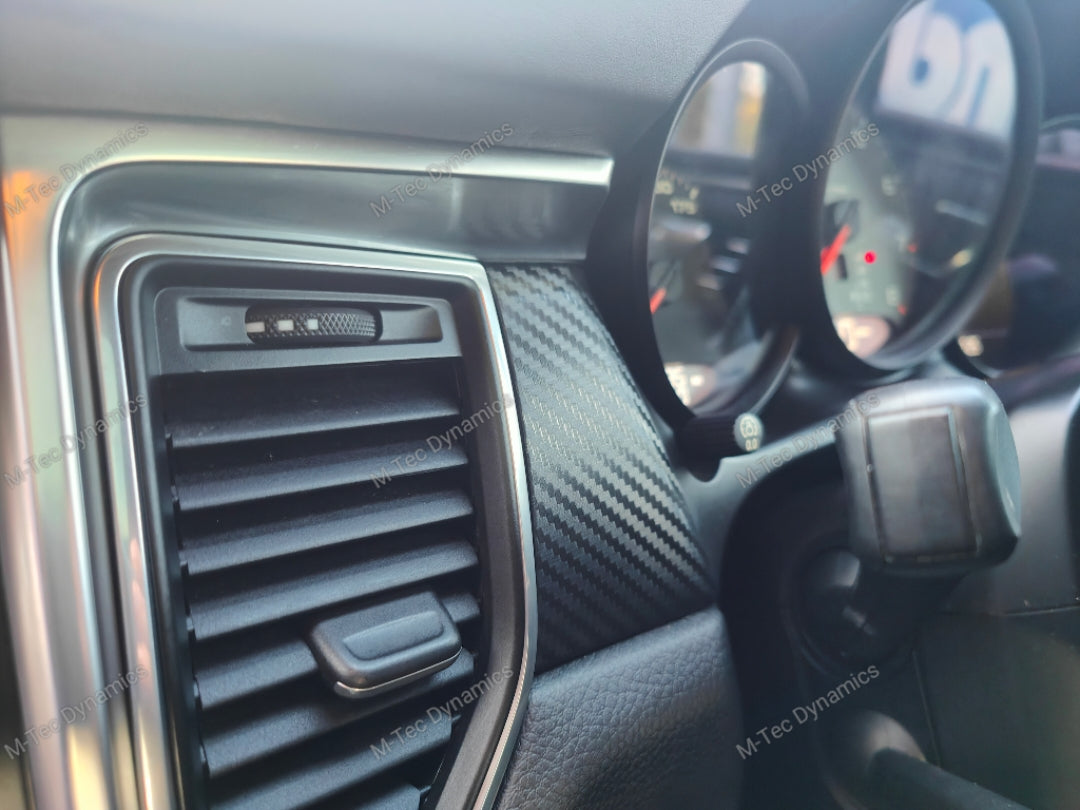 PORSCHE MACAN - INTERIOR TRIM SET WRAPPING SERVICE - 3D CARBON