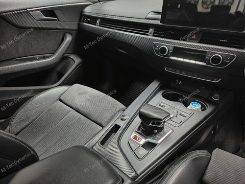AUDI A5 - INTERIOR TRIM SET WRAPPING SERVICE - 3D CARBON