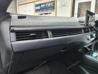 AUDI A5 - INTERIOR TRIM SET WRAPPING SERVICE - 3D CARBON
