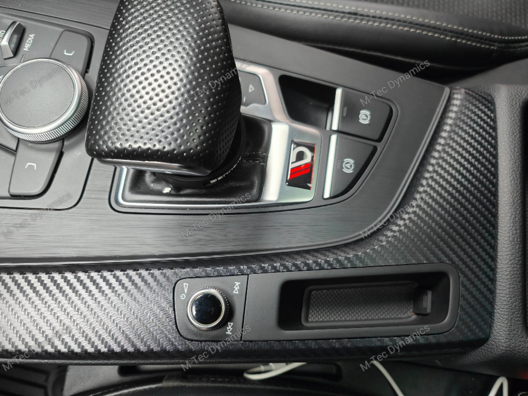 AUDI A5 - INTERIOR TRIM SET WRAPPING SERVICE - 3D CARBON