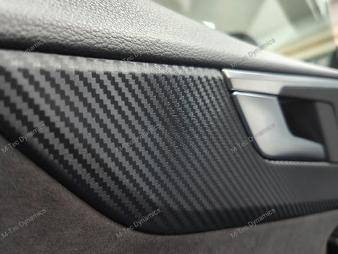 AUDI A5 - INTERIOR TRIM SET WRAPPING SERVICE - 3D CARBON