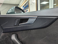 AUDI A5 - INTERIOR TRIM SET WRAPPING SERVICE - 3D CARBON