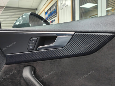 AUDI A5 - INTERIOR TRIM SET WRAPPING SERVICE - 3D CARBON