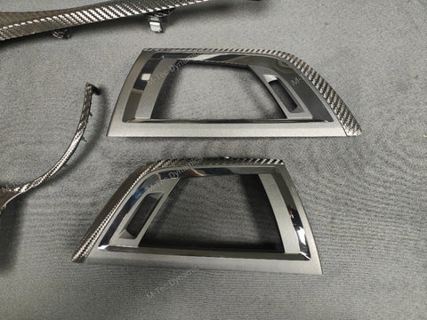 BMW F20 F21 F22 F23 LCI-2 CUSTOM INTERIOR TRIM SET - TEXTURED CARBON / CUSTOM COLOUR ACCENT TRIM - WRAPPING SERVICE