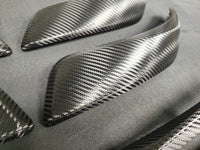 WRAPPING SERVICE - BMW F20 F21 F22 F23 LCI-2 CUSTOM INTERIOR TRIM SET - TEXTURED CARBON / CUSTOM COLOUR ACCENT TRIM