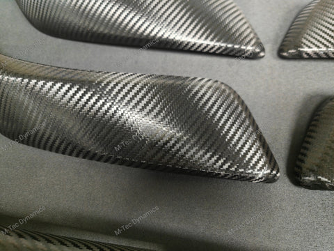 BMW F20 F21 F22 F23 LCI-2 CUSTOM INTERIOR TRIM SET - TEXTURED CARBON / CUSTOM COLOUR ACCENT TRIM - WRAPPING SERVICE