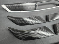 WRAPPING SERVICE - BMW F20 F21 F22 F23 LCI-2 CUSTOM INTERIOR TRIM SET - TEXTURED CARBON / CUSTOM COLOUR ACCENT TRIM