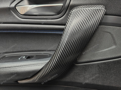 BMW F20 F21 F22 F23 LCI-2 CUSTOM INTERIOR TRIM SET - TEXTURED CARBON / CUSTOM COLOUR ACCENT TRIM - WRAPPING SERVICE
