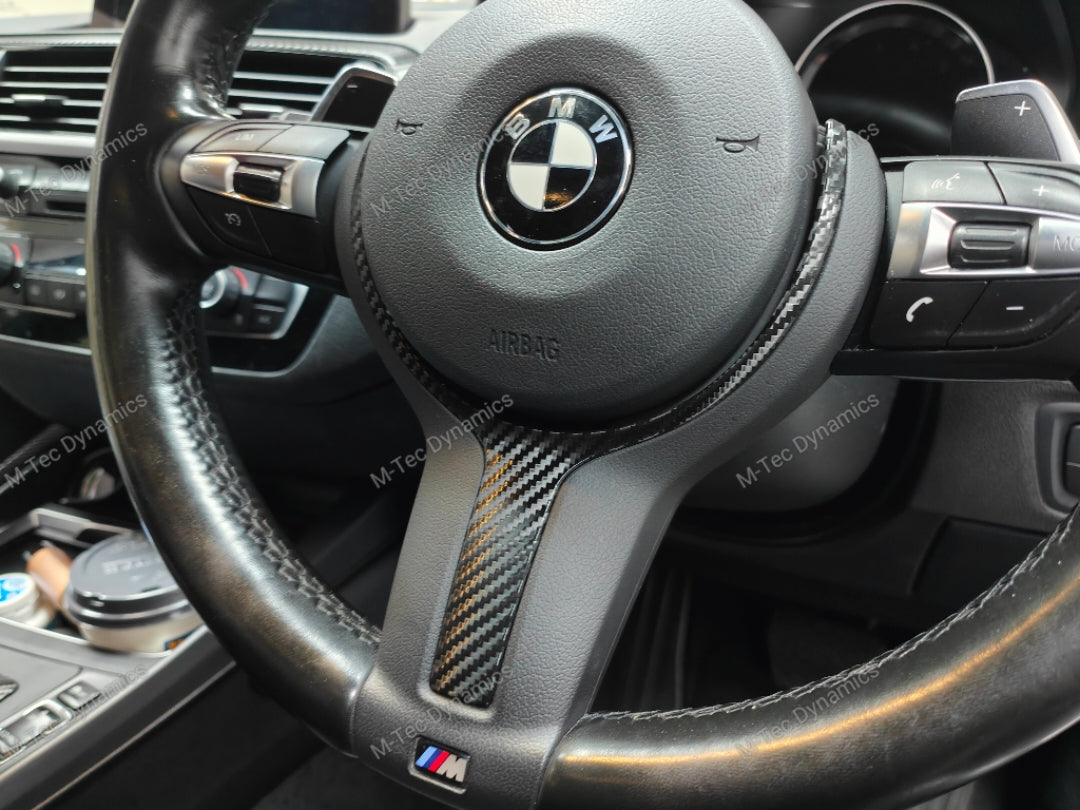 WRAPPING SERVICE - BMW F20 F21 F22 F23 LCI-2 CUSTOM INTERIOR TRIM SET - TEXTURED CARBON / CUSTOM COLOUR ACCENT TRIM