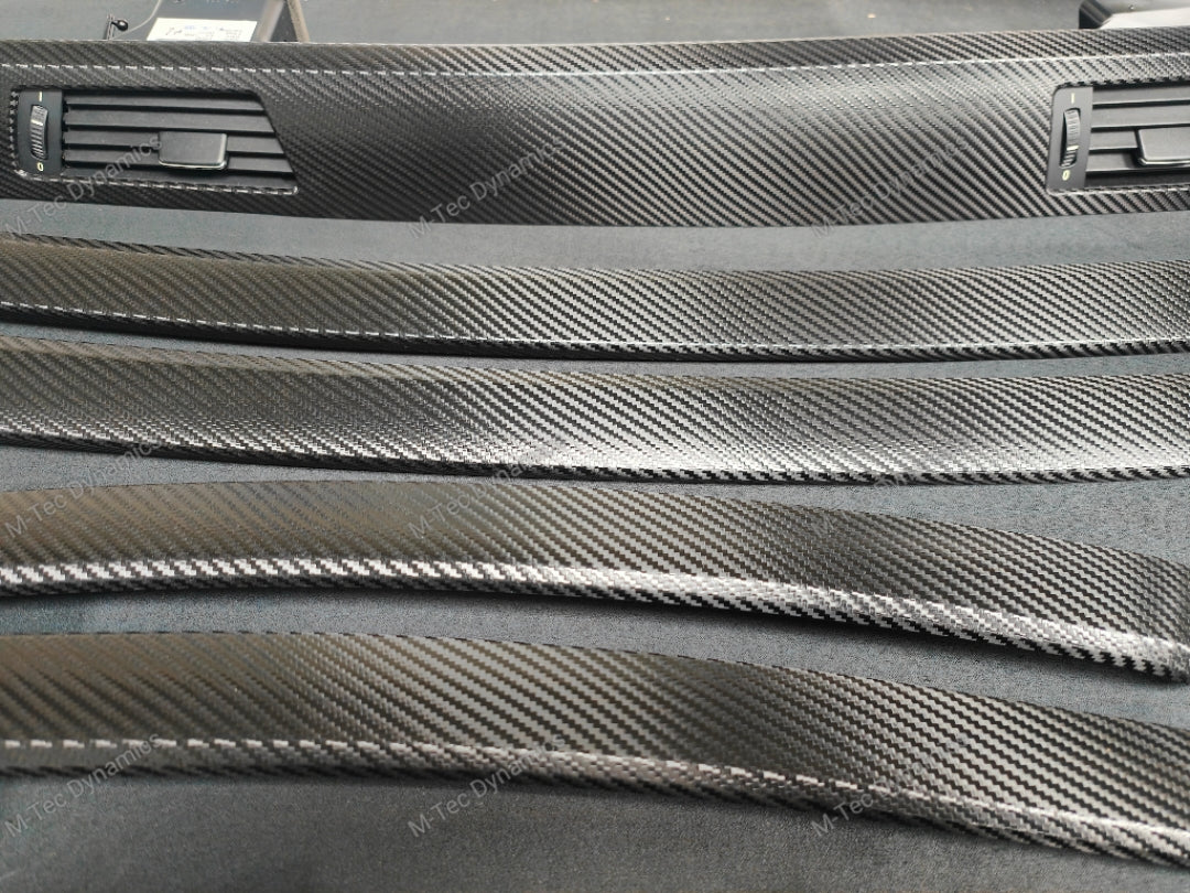 BMW E93 CIC CONVERTIBLE INTERIOR TRIM SET - TEXTURED CARBON (MTD-TEX)