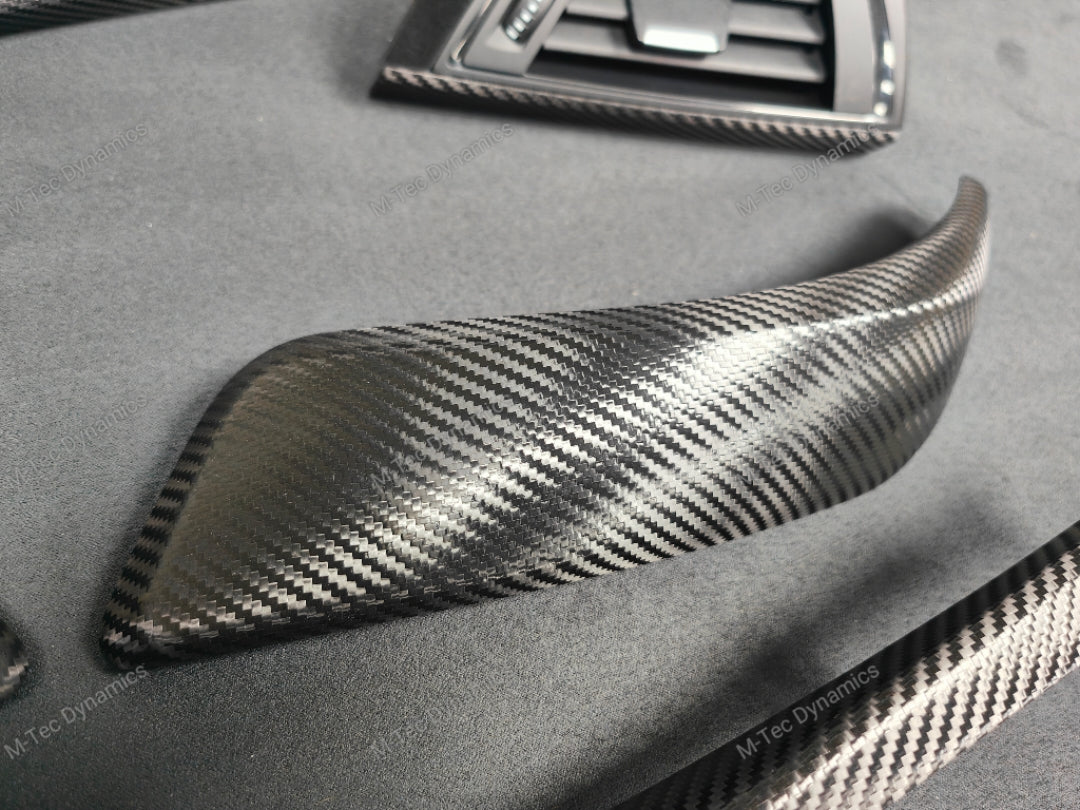BMW F23 CONVERTIBLE PERFORMANCE STYLE INTERIOR TRIM SET - TEXTURED CARBON