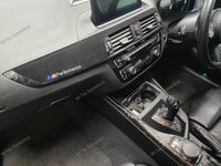 WRAPPING SERVICE - BMW F20 F21 F22 F23 LCI-2 CUSTOM INTERIOR TRIM SET - FORGED CARBON / ALCANTARA