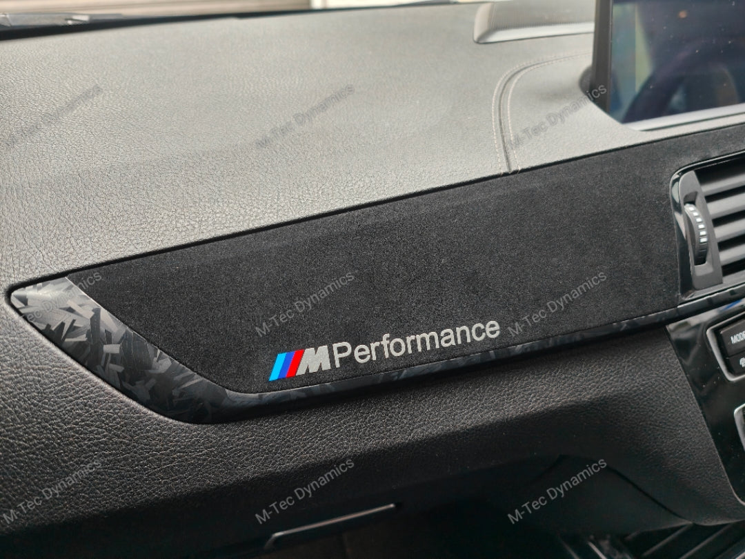 WRAPPING SERVICE - BMW F20 F21 F22 F23 LCI-2 CUSTOM INTERIOR TRIM SET - FORGED CARBON / ALCANTARA